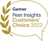 Peer Insights™ Customers’ Choice 2022 logo