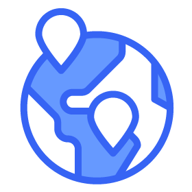 डेटा को हर जगह सुरक्षित रखें आइकन